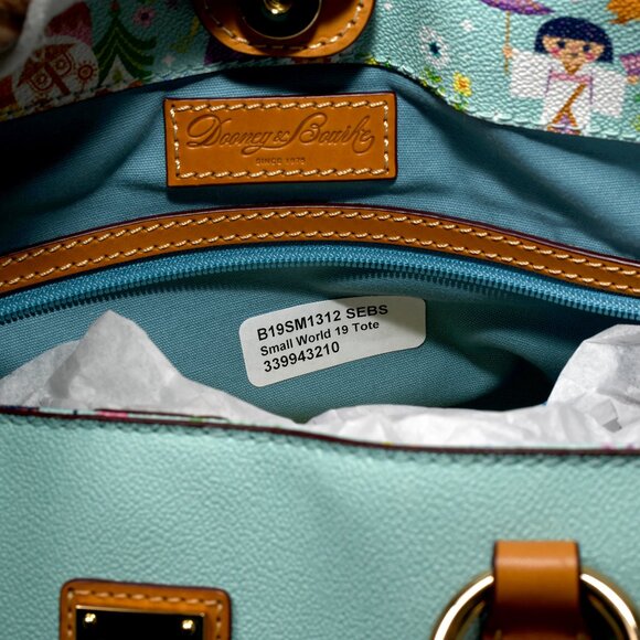 Dooney & Bourke Disney “It’s a Small World” 19 Tote – Limited Edition NWT - Picture 6 of 7